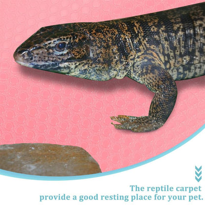 BESPORTBLE Bearded Dragon Tank Accessories, Reptile Carpet EVA Terrarium Liner Reptile Tank Accessories for Leopard Gecko Snake Lizard Tortoise Bearded Dragon, 58.5 * 17.55inch