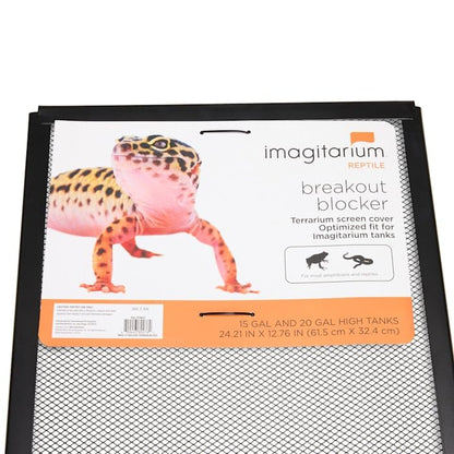 imagitarium by Petco Breakout Blocker Terrarium Screen Cover 15 Gallon or 20 Gallon High