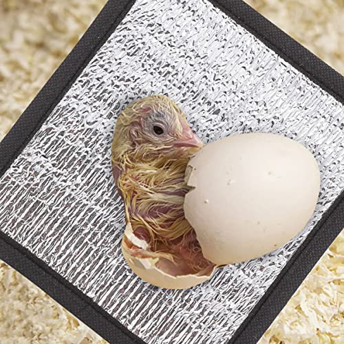 YARNOW 4pcs Heating Pad Reptile Terrarium Heat Mat Reptile Heat Pads Reptile Mat Outdoor Heated Pet Pad Warm Reptile Under Tank Heater Reptiles Mats Waterproof Reptile Pad Pearl Cotton
