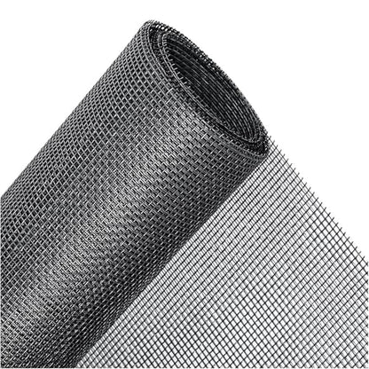 RLECS 5PCS Rectangular Flower Pot Drainage Mesh Pad 7.9x11.8inch Black Plastic Eye Mesh Suitable for Embroidery Canvas and Miniature Model Windows