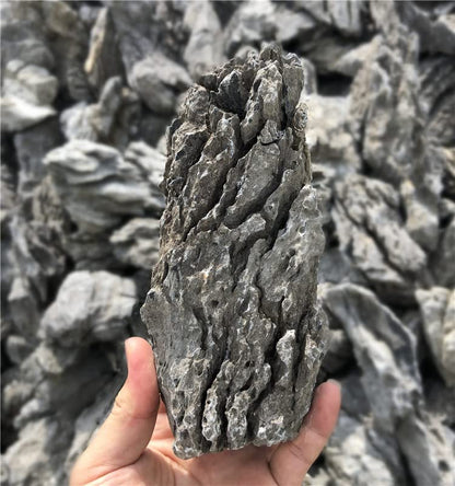 KINGRUI Natural Aquarium Rocks Seiryu Rock Stone 20lb Dragon Stone for Aquarium Landscaping Models Fish Tank Decoration Reptile and Amphibian enclosures 3 to 7 inch - size: 20lb(3-7inch)