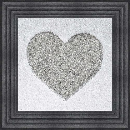HappyFiller 1.3 LB Fine Silver Crushed Glass Sand 1-2mm,Broken Pieces Terrarium Mini Stone for Resin Arts,Nail Glitter,Craft Paint Coaster and Other Project,Plant Soil Cover,Vase Filler,Candle Holder | Vase Fillers,Candle Holder Decor,Resin Arts,Nail Glit