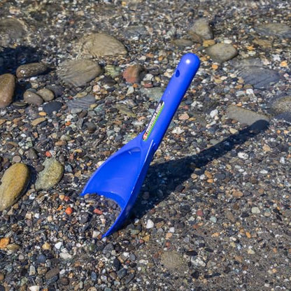 ASR Outdoor 12.5 Inch Prospecting Large Sand Scoop Plastic Trowel for Metal Detector Gold Panning, Blue - color: Blue