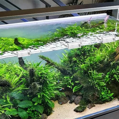 Sliverdew 6 PCS Aquarium Lid Clips, 6mm Clear Acrylic Fish Tank Lid Holder Aquarium Cover Support Clamps for Rimless Aquarium Glass Top, Plastic Fish Tank Cover, Aquarium Hoods - size: for 6mm thickness