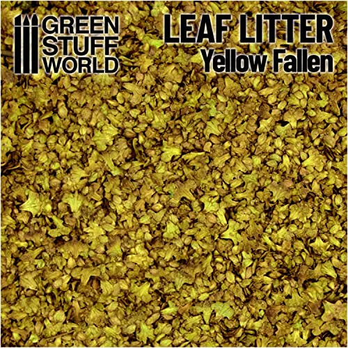 Leaf Litter - Fallen Yellow Leaf Litter