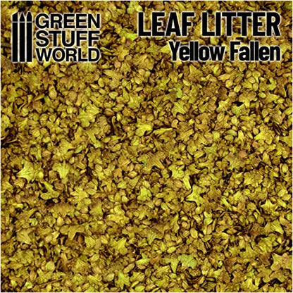 Leaf Litter - Fallen Yellow Leaf Litter