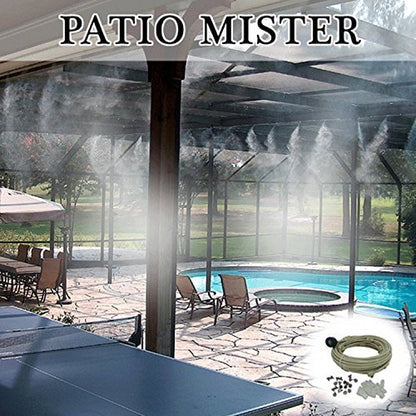 Patio Misting Kit - 20 Nozzle System (72 Feet - 20 Nozzles) - size: 72 Feet - 20 Nozzles