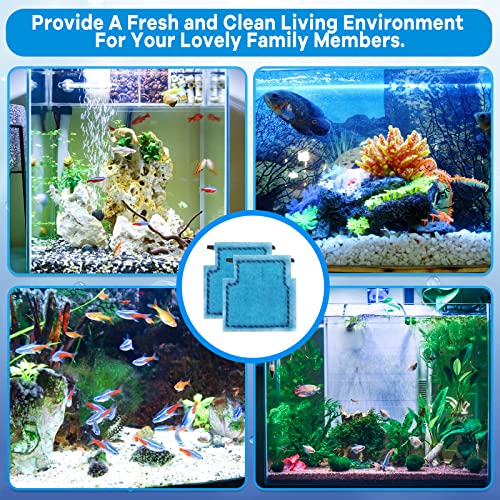 xbbwmrs 9 PCS Aquarium Filter Cartridge Compatiable with Aqua-Tech Filters (EZ-Change #1) Fish Tank Filter Cartridge Compatiable with Aqua-Tech 5-15 Power Filters - size: Fit EZ-Change #1 & Rite-Size A