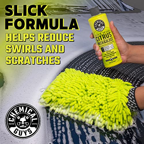 Chemical Guys, Best Two-Bucket Car Wash Kit, Mitts & Dirt Trap, 11-Piece | Two buckets with dirt traps, wash mitts, soap and towels for safe, scratch-free weekly washes, full kit - style: HOL121