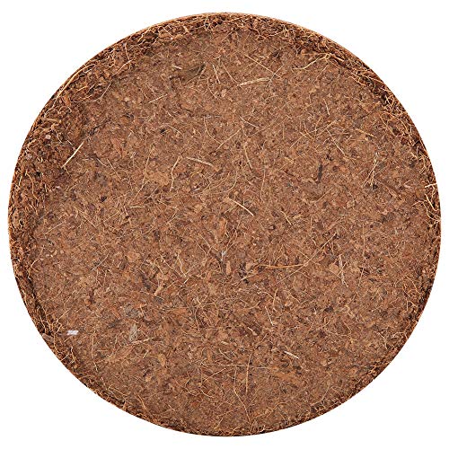 Reptile Coconut Fiber Substrate, Reptile Coconut Husk Substrate, Reptile Coconut Soil Pad, for Spider Lizards Scorpion Landscaping Decor
