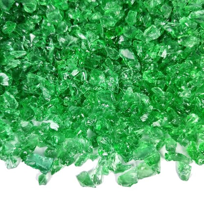 1.3 LB Crushed Glass Sand Broken Fire Glass Pieces for Crafts,Light Green | Crush Terrarium Rocks Stones,Fire Pit,Crafts,Resin Arts,Succulents,Vase Fillers,Candle Holder Filler - color: Light Green
