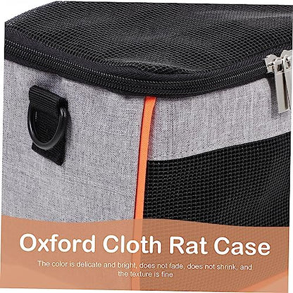 DOITOOL Lightweight Hamster Travel Backpack Guinea Pig Carrier Oxford Cloth for Outdoor