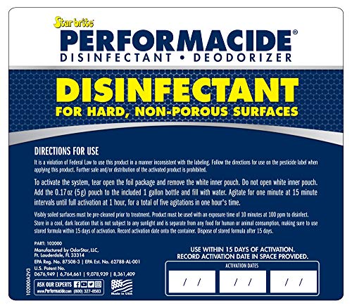 Performacide Ready to Use Solution Disinfectant - style: Gallon Starter Kit