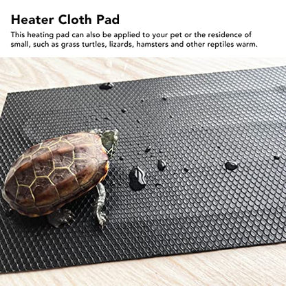 Temperature Regulating Heating Pad, Water Proof Electric Cloth Heater Pad with Charging Cable, 4 Gear Electric Cloth Heater for Clothes Seat Pet Bed Warmer (10x20cm) - size: 10x20cm