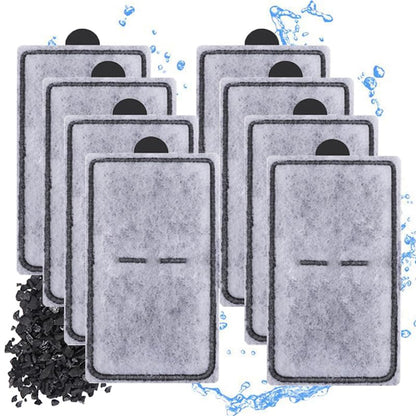 8 Packs PF-S Aquarium Replacement Filter Cartridges Compatible with Top Fin Silenstream PF10 Power Filters Fish Tank Filter Cartridge - size: 8 Packs