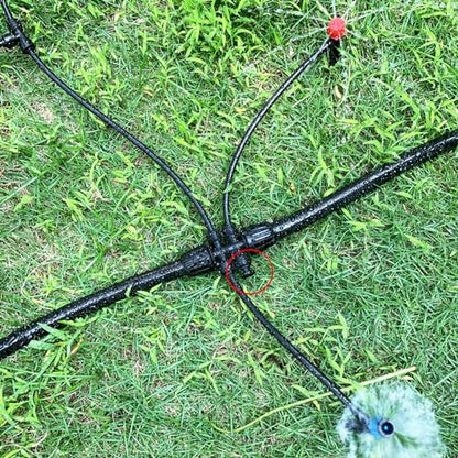45 Pack Quick Connect 1/4" Drip Tubing Irrigation Fittings Kit Universal 1/4'' Drip Irrigation Tubing Connectors Leak Free Fitting Set Includes 10 Tee 10 Coupling 10 Elbow 10 End Cap 5 Shut Off Valve - size: 45PCS 1/4" Connector Fittings Kit
