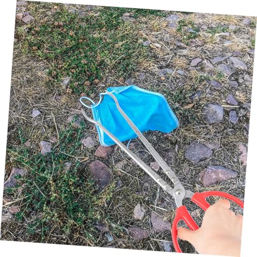 BESTonZON Snake Catching Tool Snake Tong Feeder Reptile Feeding Tongs Reptile Supply Clip for Lizards