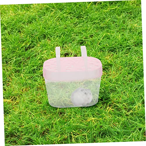 BESPORTBLE 3pcs Pet Carrier Boxes for Small Animals Portable Feeding Containers Ventilation for Insects Snails and Tadpoles Colors