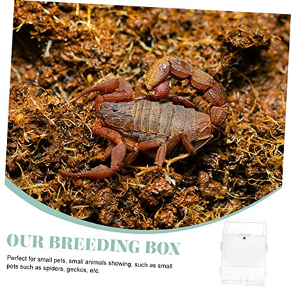 BESPORTBLE Reptile Incubators Terrarium Container Lizard Box Ventilation for Snake Scorpion Habitat