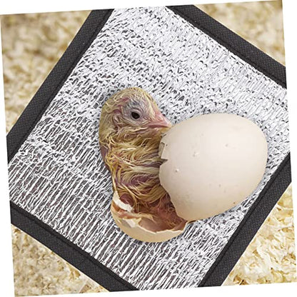 6pcs Winter Pet Warmer Heating Pad for Reptiles Terrarium Insulation Mat Reflective Heat Pad for Turtles Lizards Snakes Comfortable Warmth for Cold Days