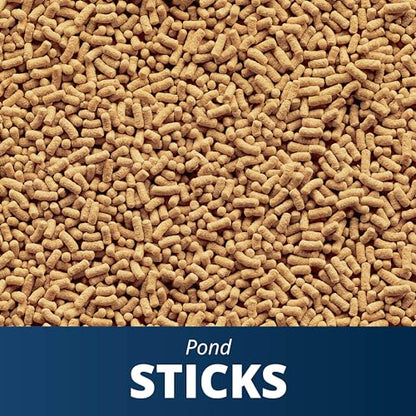 Tetra Pond Sticks Fish Food For Goldfish & Koi, 1.72 lbs | Healthy Daily Diet For All Pond Fish, Easy To Digest Floating Sticks Promote Clearer Water, Feed When Water Is +50 Degrees - size: 1.72 Pound (Pack of 1)