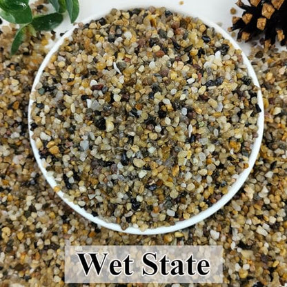 5lbs Aquarium Gravel, 1/8"(2-4mm) Natural River Rocks | Succulent Cactus Pea Gravel for Plants, Fish Tank, Decorative Pebbles for Gardening, Flower Pots, Vase Fillers, Landscaping - size: 1/8 Inch