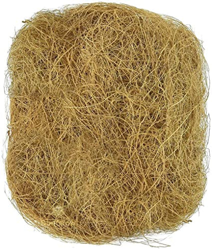 SunGrow Coconut Husk Fiber for Reptile Cave Bedding, Improve Air Ventilation, Coco Coir Burrowing & Resting Vivarium Accessory for Hermit Crabs, Geckos, Hamsters, Bearded Dragons, Snakes, Turtles