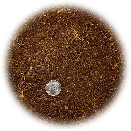 Premium Organic Coconut Coir Mix for Home Gardening - All Natural Soil Amendment - PH Balanced and Double Washed Coco Coir by Gardenera (2 Quart Bag) - color: COCO COIR, size: 2 Quart