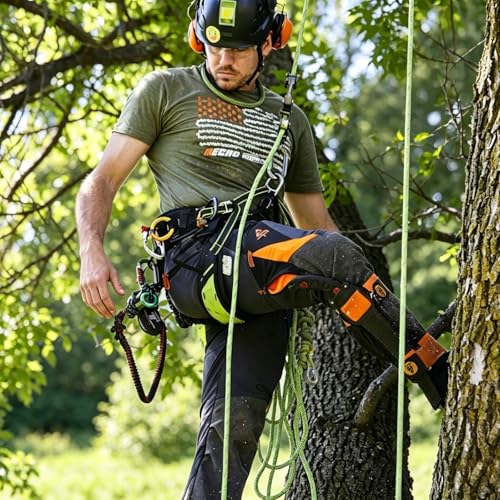 Static Climbing Rope - Heavy Duty Climbing Rope for Rock Climbing, Tree Climbing Gear, Arborist Rope, and Camping Rope - 10m (32ft), 20m (64ft), 30m (96ft) - color: Green, size: 8mm/10M(32ft)