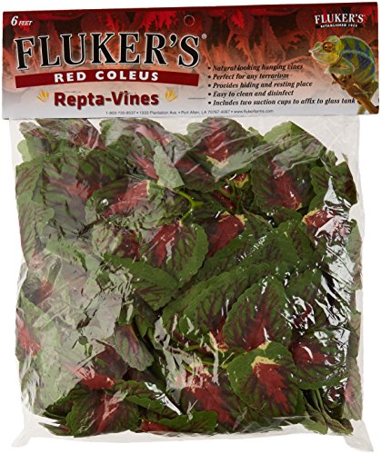 Fluker's Repta Vines for Reptiles and Amphibians Terrariums - Red Coleus