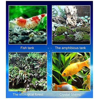 HEEPDD Decorative Fish Tank Divider Feet, 100 Pack Adjustable Support Feet Nails for Aquarium Isolation Board, Stable Splitter Stands for Acrylic Glass Panel, Fish Breeding Accessories | Pvc,Free Splicing, Support, External Diameter 2cm, Inner Diameter 1c