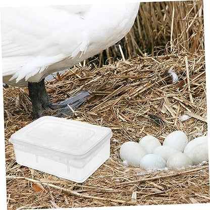 BESPORTBLE Reptile Breeders Kit 2pcs 16 Compartment Incubation Trays for Eggs Unbreakable Plastic