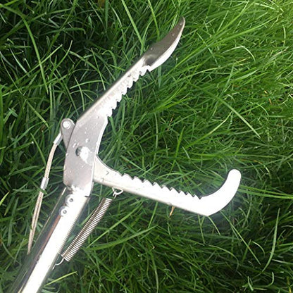 29" Snake Catcher Tongs Professional Grabber Snake Catcher Auto Handle and Comfortable Grip Handle