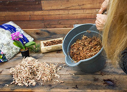 SuperMoss (22330) Orchid Sphagnum Moss Dried, Natural, 2.1lbs Small Bale - size: 2.1 lbs, style: Small Bale (Fertilizer)
