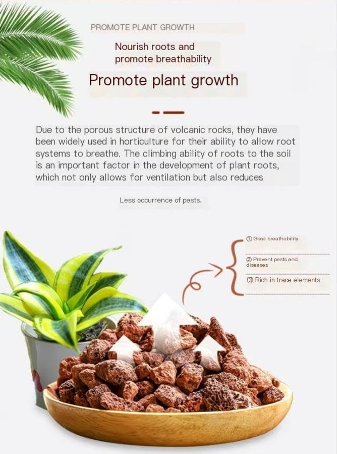 Breathable Lightweight Clay Pebbles Ceramsite Drainage Balls Potted Plants-5-8Mm-1 Lb - color: 5-8mm, size: 1 lb