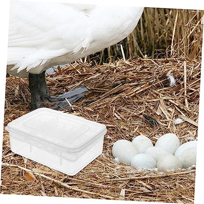 3pcs Plastic Reptile Egg Incubator Professional Hatchery for Snakes Lizards and Turtles Plastic Design for Easy Observation and Management