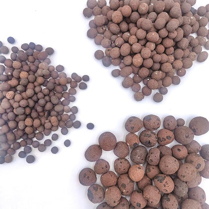 1lb Leca Clay Pebbles for Plant Clay Balls 100% Natural Hydroton Leca Balls for Indoor Plant Planting Gardening Drainage Decoration (5-10mm, 10-15mm, 15-30mm) (10-15mm - 1lb)