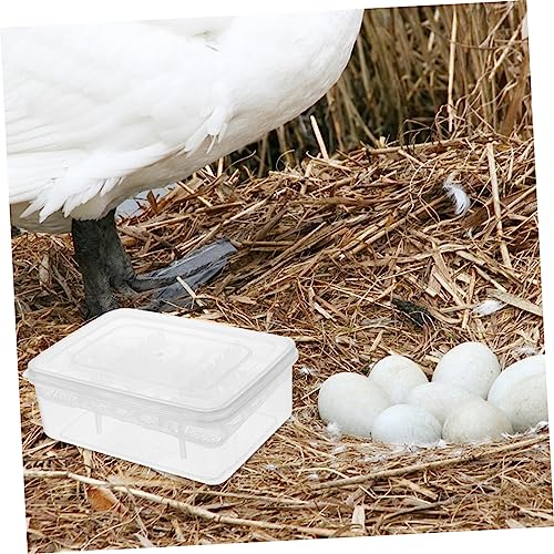 GANAZONO Observation Reptile Egg Incubator 16 Egg Hatching Box for Gecko Lizard Turtle