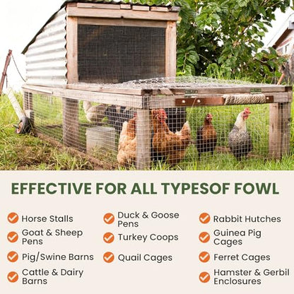 Chicken Coop Refresher - 20 Pounds: All-Natural Odor Eliminator, Moisture Absorber, and Ammonia Neutralizer - Deodorizer,Chicken Coop Accessories for Chickens Run- Remove Smell of Chicken Coops | Ammonia Neutralizer Zeolite Deodorizer Chicken Coop Accesso