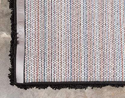 Unique Loom Solid Shag Collection Area Rug (2' x 3' 1" Rectangle, Jet Black) - color: Jet Black, size: 2' x 3'1" (Rectangular)