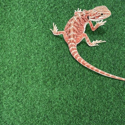 Reptile Terrarium Liner, Reptile Carpet, Reptile Mat, Terrarium Substrate Liner, Carpet Bedding for Reptile Tank, Reptile Cage Mat for Lizard Bearded Dragon Gecko Snake Tortoise, Reptile Supplies - size: 60x40cm
