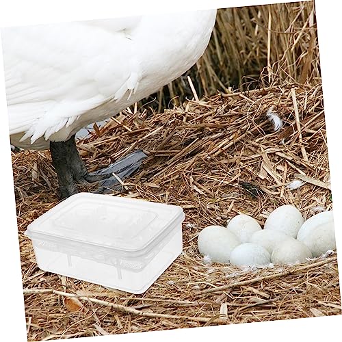 2PCS Reptile Egg Hatchery Box 16-Hole Incubator for Snakes and Lizards Professional Breeding Container for Reptile Eggs Sturdy Plastic Hatching Tray
