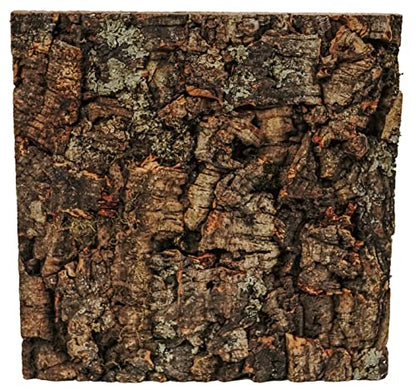 Josh's Frogs Natural Virgin Cork Sheet Terrarium Background (12x12) - size: Small 12"x12"