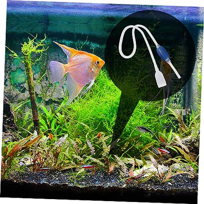 VANZACK Aquarium Water Changing Pump Siphon Vacuum Fish Tank Maintenance Equipment