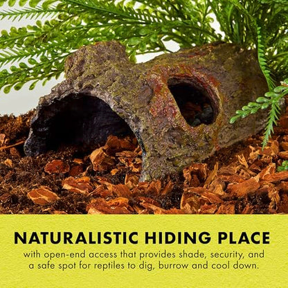 Zilla Pet Reptile Bark Bends Terrarium Decor, Large - size: Large, 5"L x 10.75"W x 5.5"H