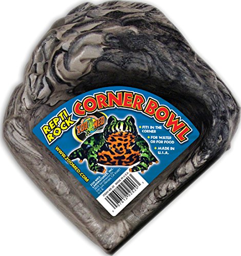 Zoo Med Reptile Rock Corner Water Dish, Small