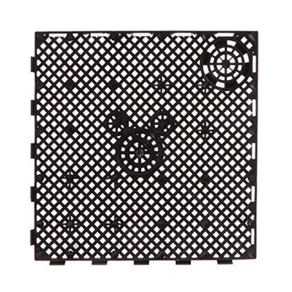 POPETPOP Black Aquarium Divider Trays Fish Tank Bottom Plate Grid Isolate Board Divider- Aquarium Divider Tray PVC Splicing Clapboard Bottom (Black) PVC Splicing Aquarium Accessory - size: 10pcs
