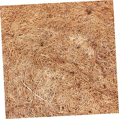 Abaodam 2Pcs Natural Coconut Fiber Reptile Mat Breathable Bedding Liner for Tortoise and Reptile Pet Boxes Odorless Performance