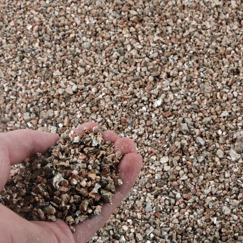 AVALUTION 9QT Vermiculite - Organic Vermiculite for Plants Horticultural Coarse Vermiculite Natural Soil Additive for Potted Plants Gardening Mushrooms Seed Starting - color: Vermiculite, size: 9QT
