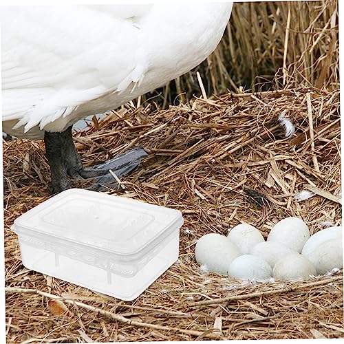 Happyyami Unbreakable Plastic 16 Compartment Egg Tray for Incubator Reptile Hatchery Box Observation Window